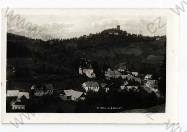  - Svojanov Svitavy, hrad, celkový pohled, Grafo Čuda Holice