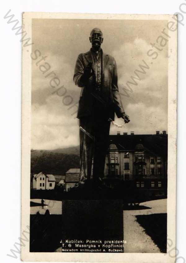  - Kopřivnice, Nový Jičín, pomník T.G. Masaryka