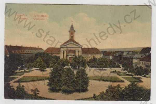  - Josefov (Josefstadt) - Náchod, náměstí, kolorovaná