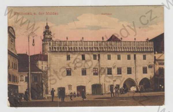  - Český Krumlov (Krummau), radnice, kolorovaná