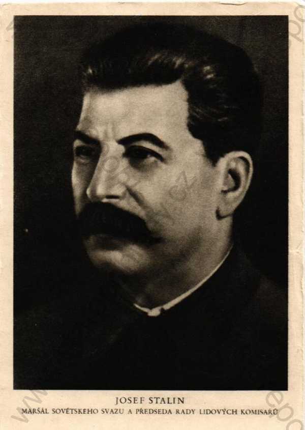  - J. Stalin, portrét