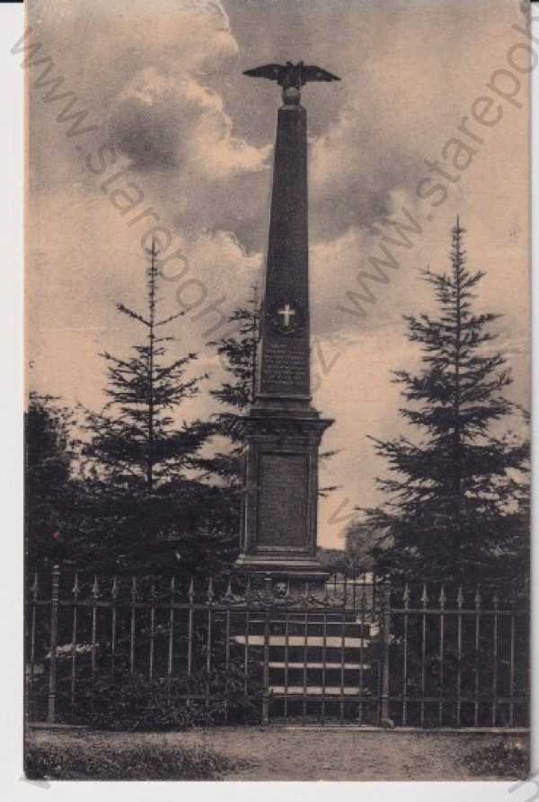  - Bojiště u Hradce Králové, Chlum - Kulm, Sadová (Hradec Králové) 1866, pomník 