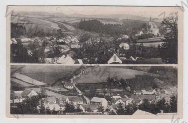  - Strážek (Straschkau) - Žďár nad Sázavou, více záběrů, celkový pohled