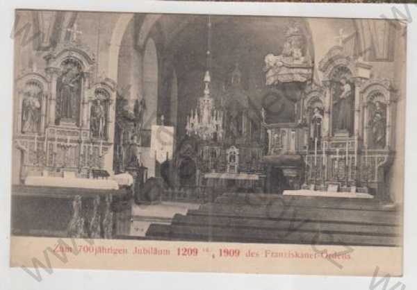  - Hostinné (Arnau) - Trutnov, kostel, interiér, oltář