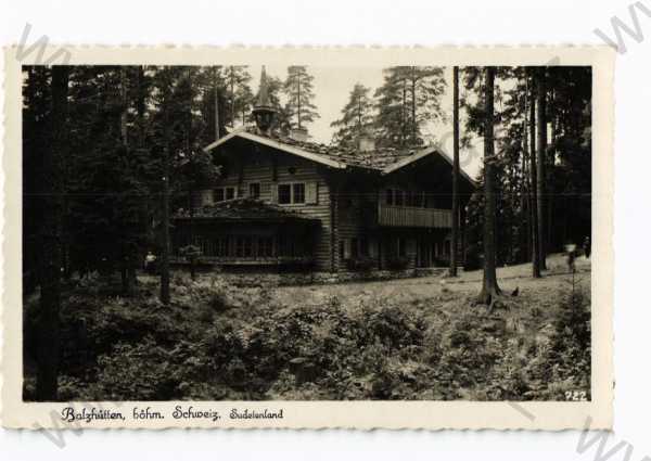  - Na Tokáni, Česko-saské Švýcarsko, hájovna, sruby