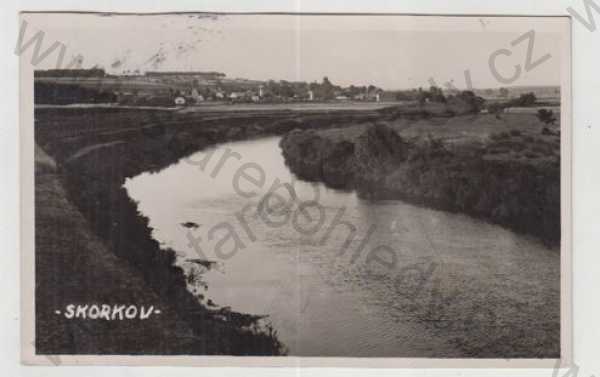  - Skorkov (Mladá Boleslav), řeka, celkový pohled