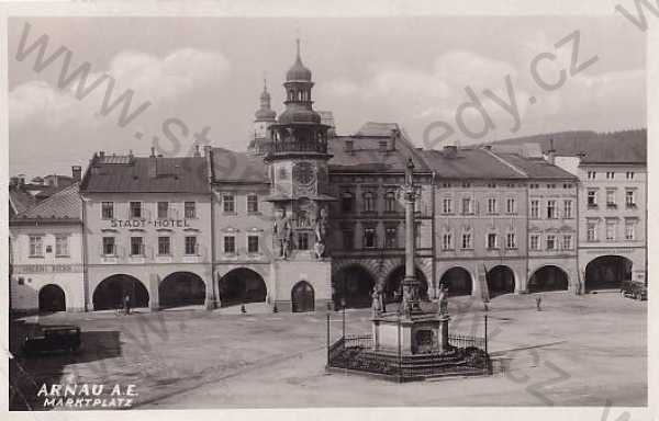  - Hostinné - Arnau (Trutnov - Trautenau), náměstí
