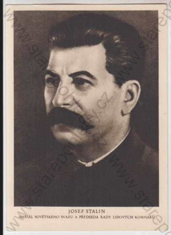  - Josef Stalin, portrét