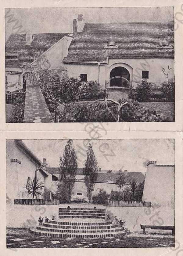  - 2x pohlednice: Husinec (Prachatice) Husův rodný domek