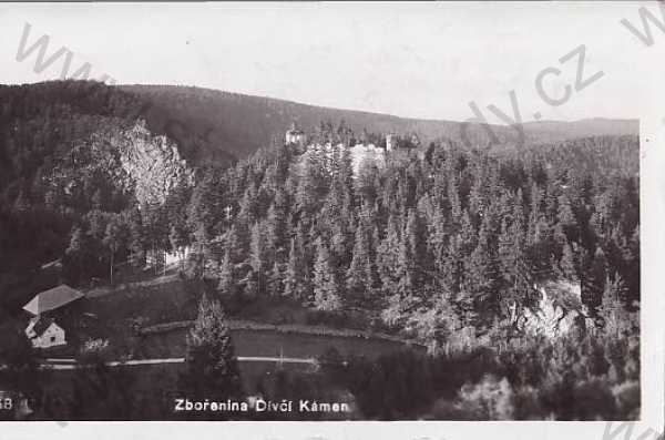  - Dívčí Kámen - Křemže (Český Krumlov), zřícenina, hrad