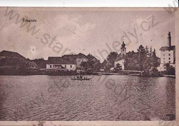  - Trhanov (Domažlice), pivovar, kostel, rybník