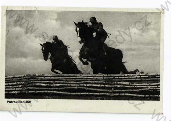  - 3. říše, Wehrmacht, vojáci na koně