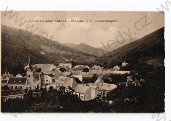  - Trenčianské Teplice, Trenčín, Slovensko, celkový pohled