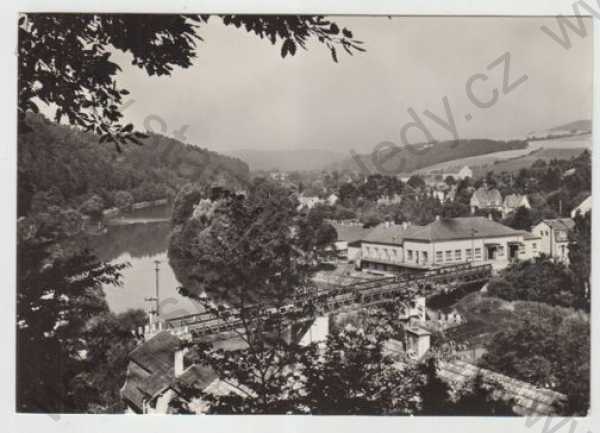  - Chocerady (Benešov), Sázava, částečný záběr města