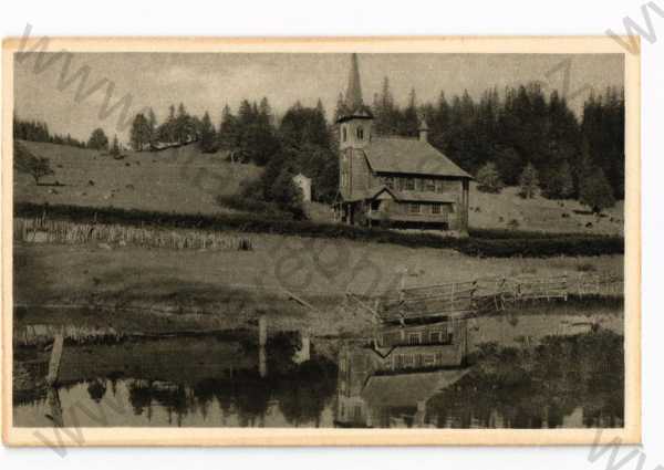  - Vysoké Tatry, kostelík v Javorině, Slovensko, foto A. Chytil