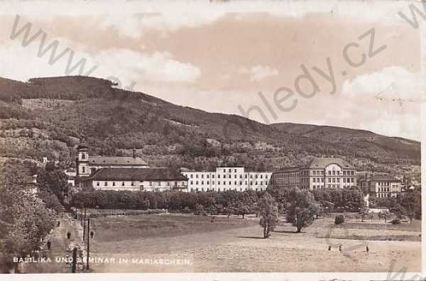  - Bohosudov - Mariaschein (Teplice) celkový pohled, bazilika, seminář