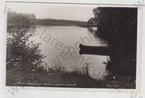  - Rybník Jánuš (Havlíčkův Brod), Českomoravská Vysočina, loď