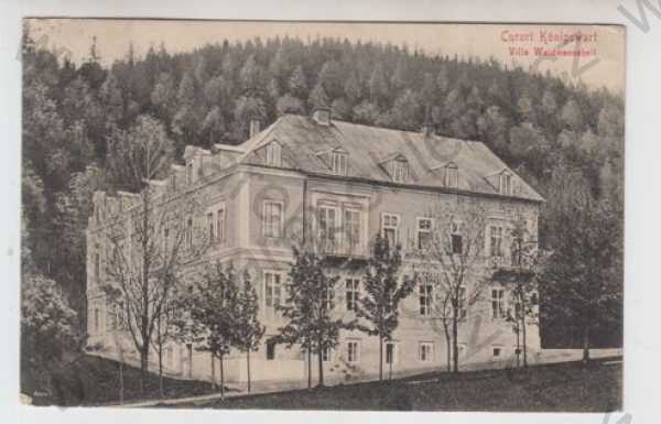  - Lázně Kynžvart (Curort Königswart) - Cheb, Villa Waidmannsheil