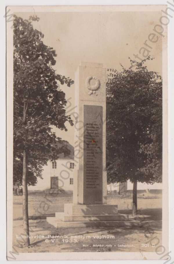  - Lochovice - pomník padlým vojínům