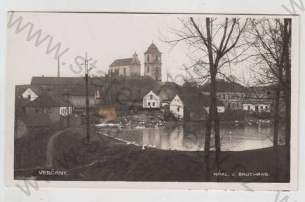  - Vrbčany (Kolín), rybník, částečný záběr města