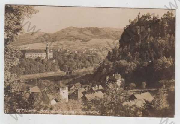  - Děčín (Tetschen - Bodenbach), částečný záběr města