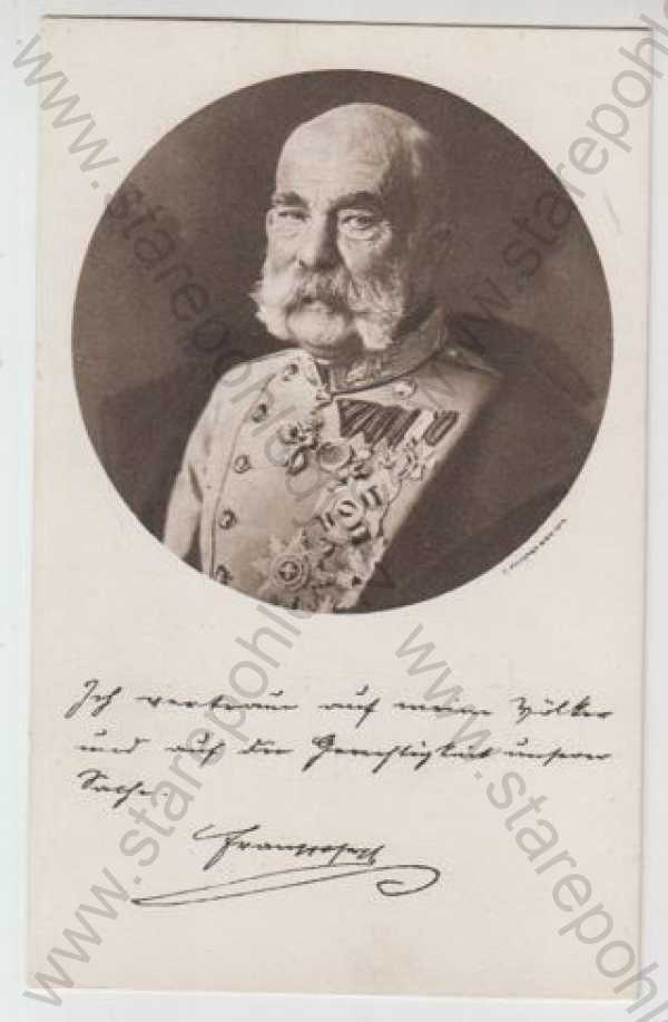  - František Josef I., portrét