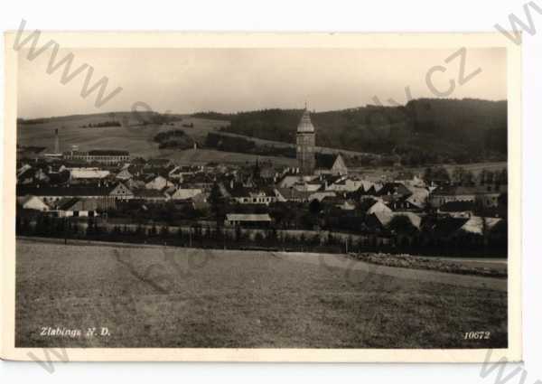  - Slavonice, Jindřichův Hradec, celkový pohled