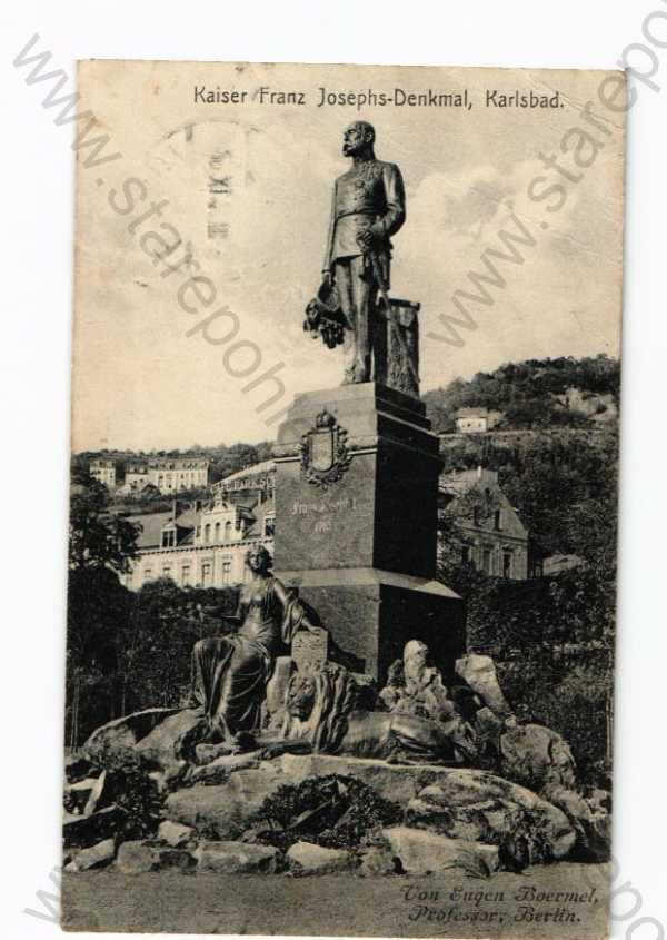  - Karlovy Vary, pomník František Josef I.