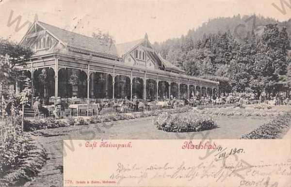  - Karlovy Vary, DA, kavárna Kaiserpark