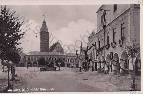  - Slavonice - Zlabings (Jindřichův Hradec), náměstí