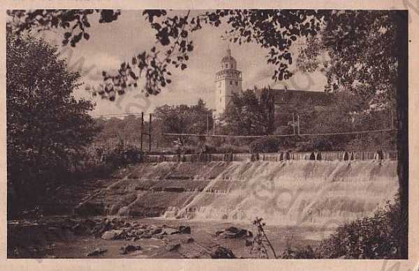  - Moravský Krumlov - Mähr. Kromau (Znojmo - Znaim), zámek, jez