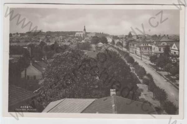  - Lysá nad Labem (Nymburk), celkový pohled, Bromografia