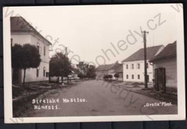  - Střelské Hoštice (Strakonice), pohled ulicí