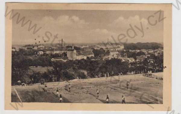  - Horní Beřkovice (Litoměřice), celkový pohled, fotbal, stadion