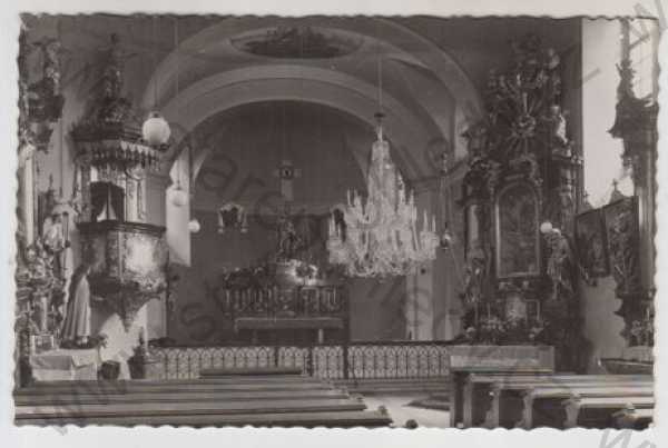 - Železný Brod (Jablonec nad Nisou), Chrám Páně sv. Jakuba, kostel, interiér, oltář
