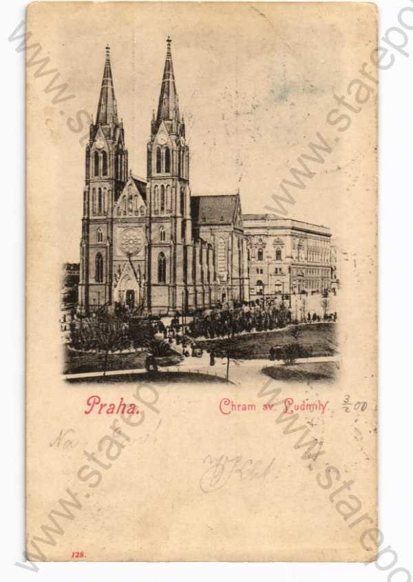  - Kostel sv. Ludmily, náměstí Míru, Praha 2, DA
