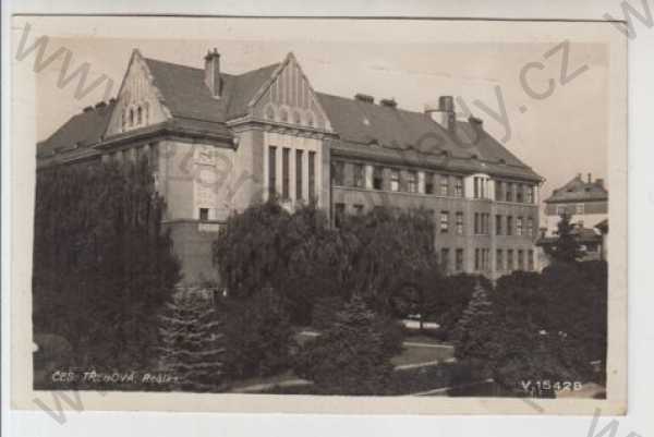  - Česká Třebová (Ústí nad Orlicí), škola, Foto-Fon Praha