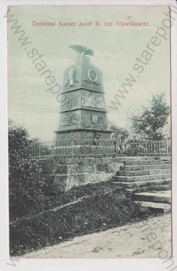  - Slavíkovice - pomník císaře Josefa II.