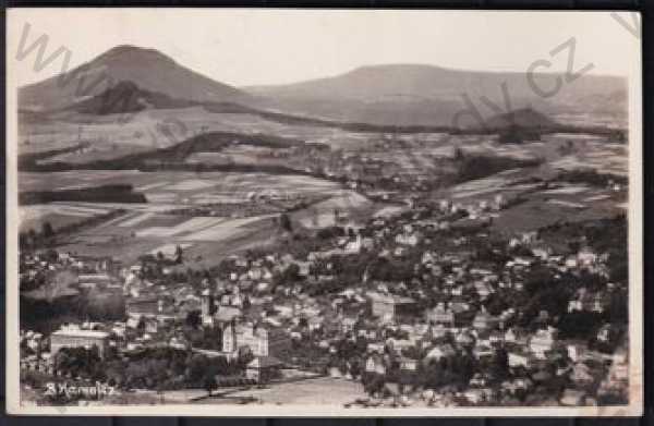  - Česká Kamenice (Děčín), pohled na město z výšky