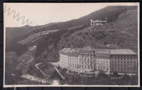  - Jáchymov (Jachimov), Karlovy Vary, hotel, celkový pohled