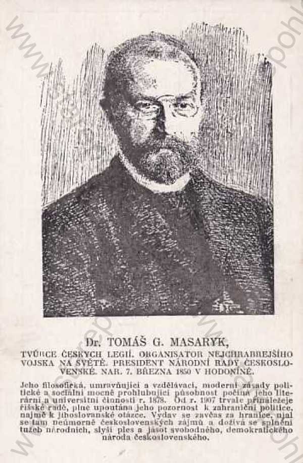  - Prezidenti, Osobnosti, žánr, Tomáš G. Masaryk, kresba, DA