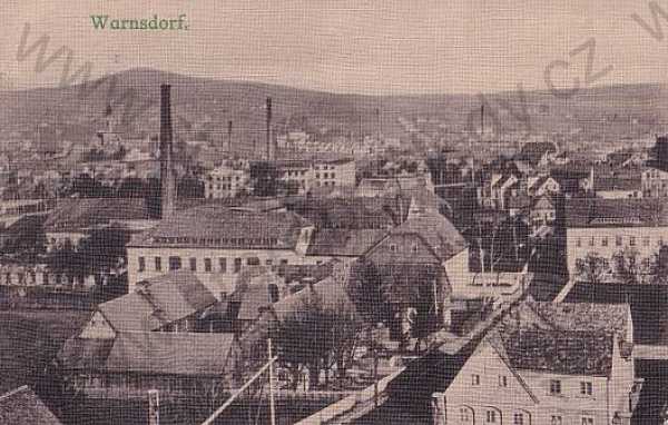  - Varnsdorf (Děčín - Tetschen), částečný záběr města