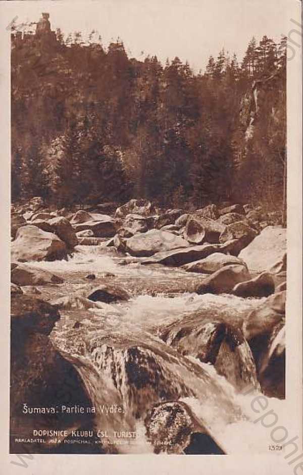  - Vydra, Šumava (Klatovy) řeka, Foto-Fon Praha