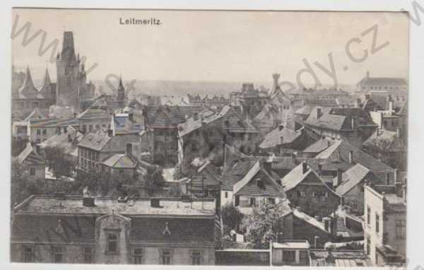  - Litoměřice (Leitmeritz), částečný záběr města
