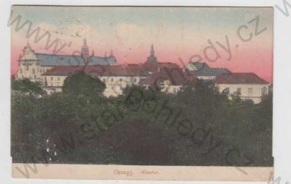  - Osek (Ossegg) - Teplice, klášter, kolorovaná