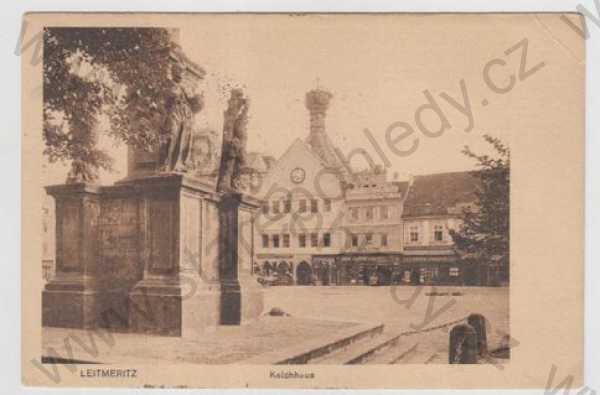  - Litoměřice (Leitmeritz), náměstí, socha
