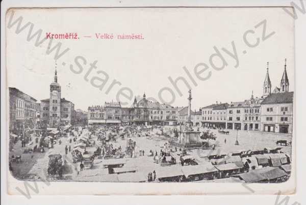  - Kroměříž - Velké náměstí, trh