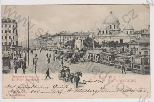 - Rusko - St. Petěrburg - tramvaj, kostel, DA