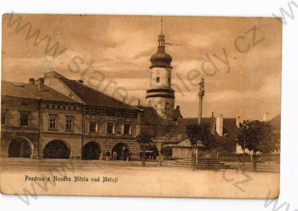  - Nové Město nad Metují, Náchod, náměstí, hotel