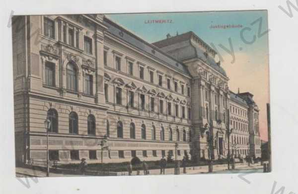  - Litoměřice (Leitmeritz), Justiční palác, kolorovaná
